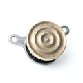 Wannabe Choppers, WannaSucker ''Wave'' air cleaner. Brass — CV carburetor: 93-99 Evo Big Twin (NU)