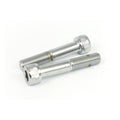 PM, Caliper to bracket mount bolt kit, 11.5". Chrome