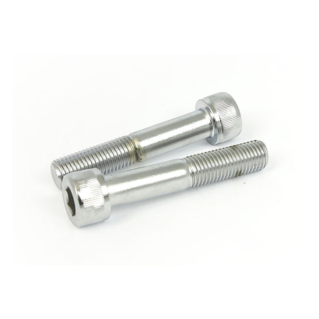 PM, Caliper to bracket mount bolt kit, 11.5". Chrome