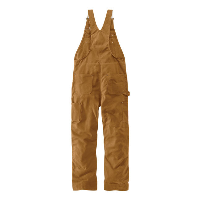 *2 WEEKS EXTRA TRANSIT TIME* Carhartt Duck insulated bib overall carhartt brown — Men size M