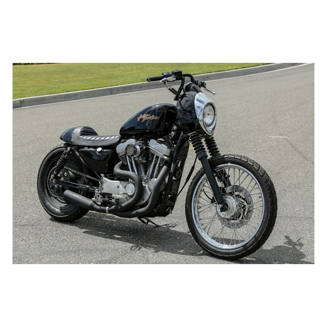 Burly, The Jim 1" handlebar 9" high. Black
