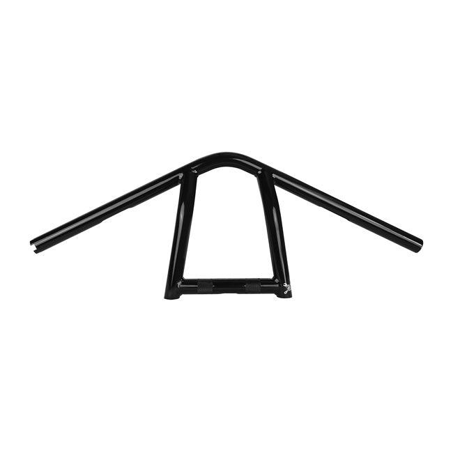 Burly, The Jim 1" handlebar 9" high. Black