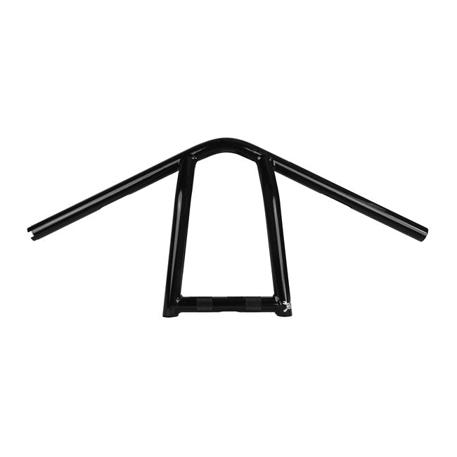 Burly, The Jim 1" handlebar 11" high. Black