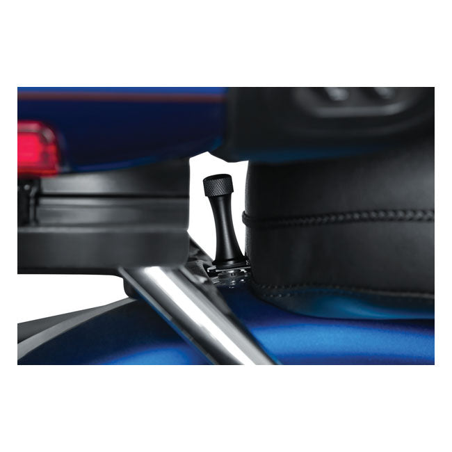 Kuryakyn, Extended 1/4"-20 seat screw. Satin black