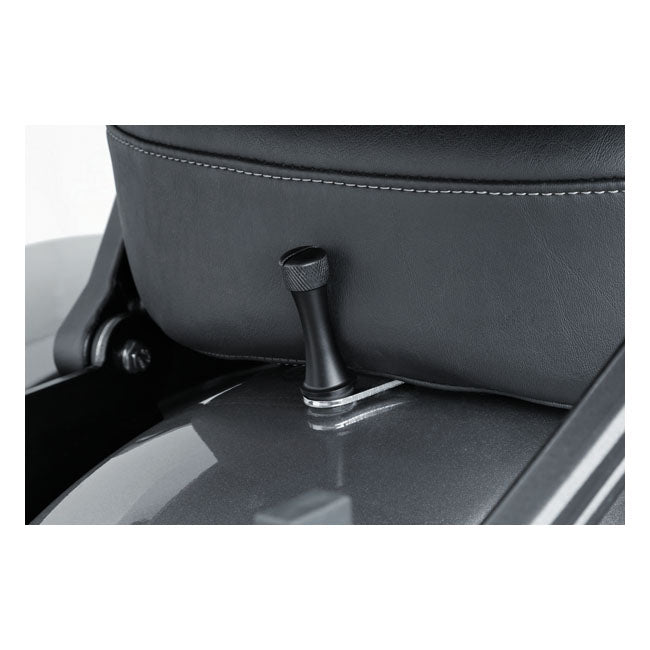 Kuryakyn, Extended 1/4"-20 seat screw. Satin black