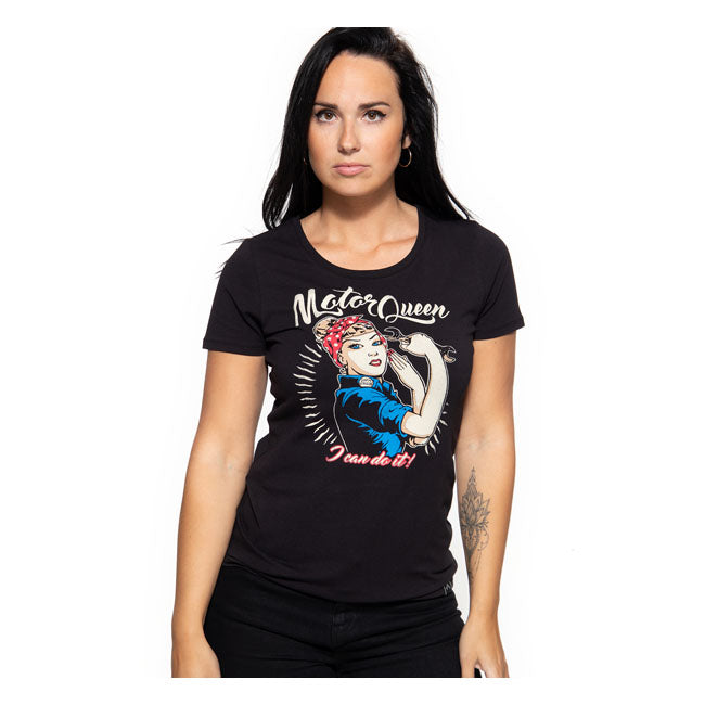 Queen Kerosin I Can Do It t-shirt black