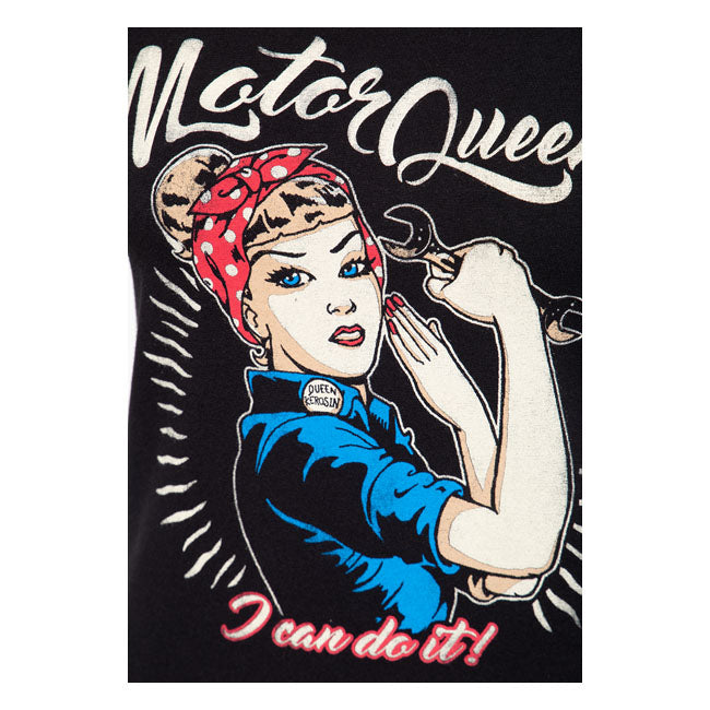Queen Kerosin I Can Do It t-shirt black