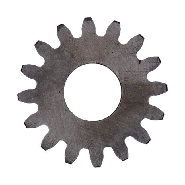 Feed gear, idler. oil pump