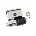 Rear master cylinder. Chrome — 91-05 Dyna (NU)