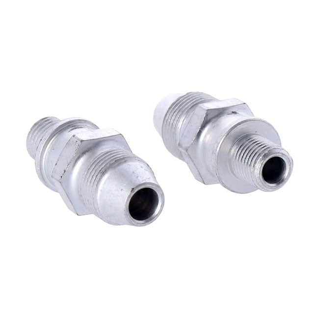 Oil line fitting, oil pump cover