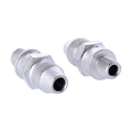 Oil line fitting, oil pump cover