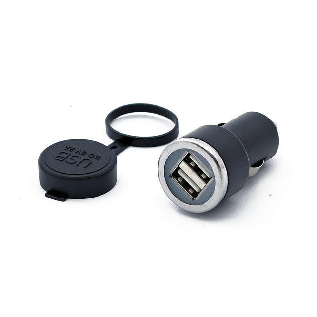 Dual port usb 2 charger for power point