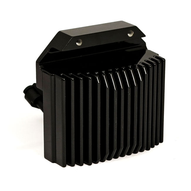 Cycle Electric, voltage regulator/rectifier. Black — 09-13 FLT/Touring with OEM oil cooler (NU)