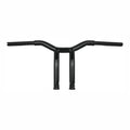 Burly, Dominator raked 1-1/4" T-bar 10" rise. Gloss black