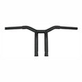 Burly, Dominator raked 1-1/4" T-bar 10" rise. Matte black