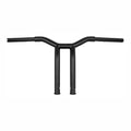 Burly, Dominator raked 1-1/4" T-bar 12" rise. Matte black