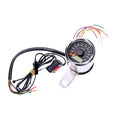 Stoker, electronic speedometer 48mm. Chrome, black face