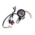 Stoker, electronic speedometer 48mm. Black, black face