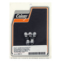 Colony, point cover mount kit. Acorn, chrome — 99-17 Twin Cam (5 used); 04-22 XL Sportster (2 used) (NU)
