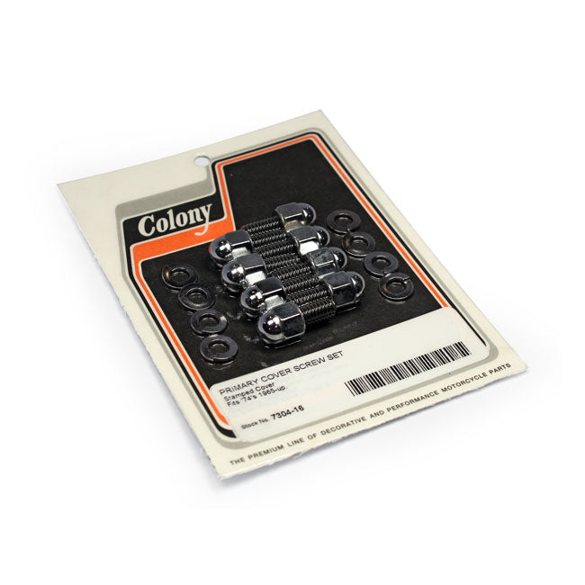 Colony primary cover mount kit — 65-79 Big Twin (NU) with accessory type pressed metal primary cover