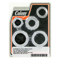 Colony axle spacer kit front, smooth — 07-17 FLSTF