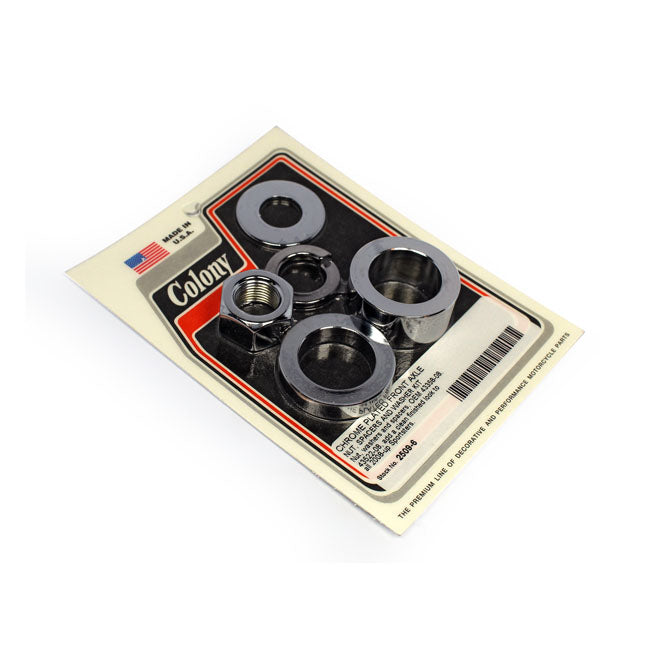 Colony, axle spacer kit front. Smooth