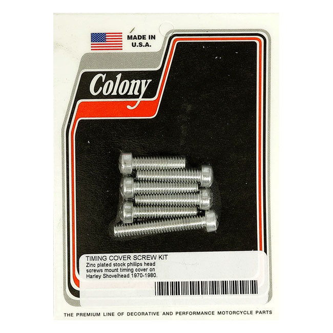Colony cam cover mount kit, OEM style — 70-80 Shovel (NU)