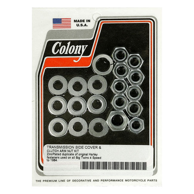 Colony transm side cover mount, hex
