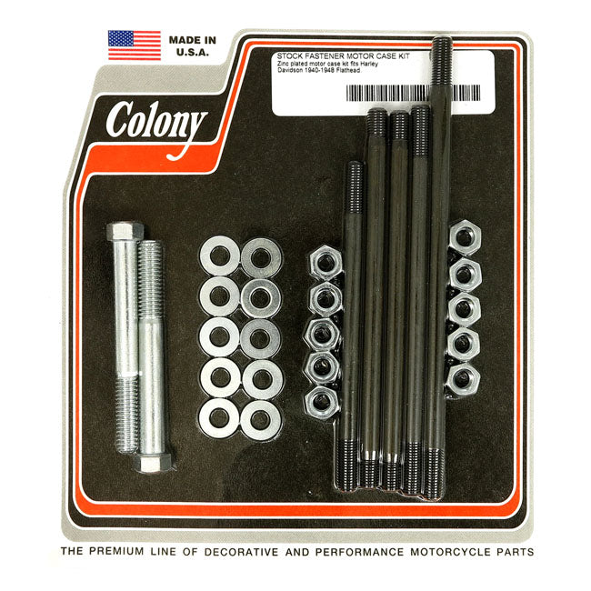 Colony crankcase bolt kit — 40-48 74/80" SV (NU)