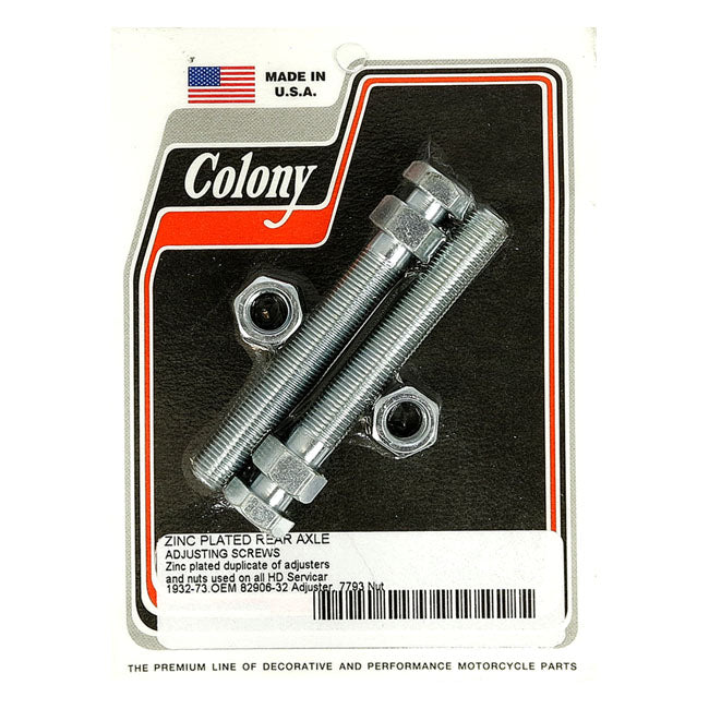 Colony axle adjuster kit — 32-73 45" Servi-Car (NU)