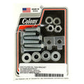 Colony, oil tank mount kit. Zinc — 58-64 Big Twin (NU)