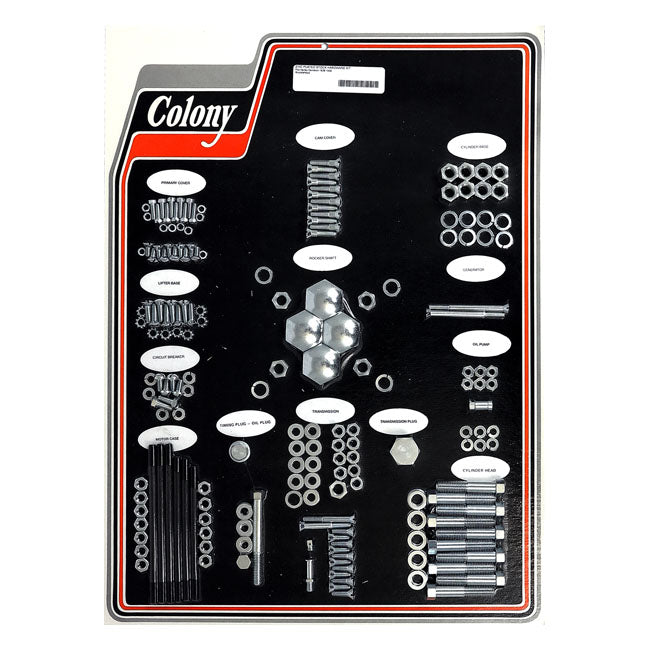 Colony motor screw set — 36-39 Knucklehead (NU)