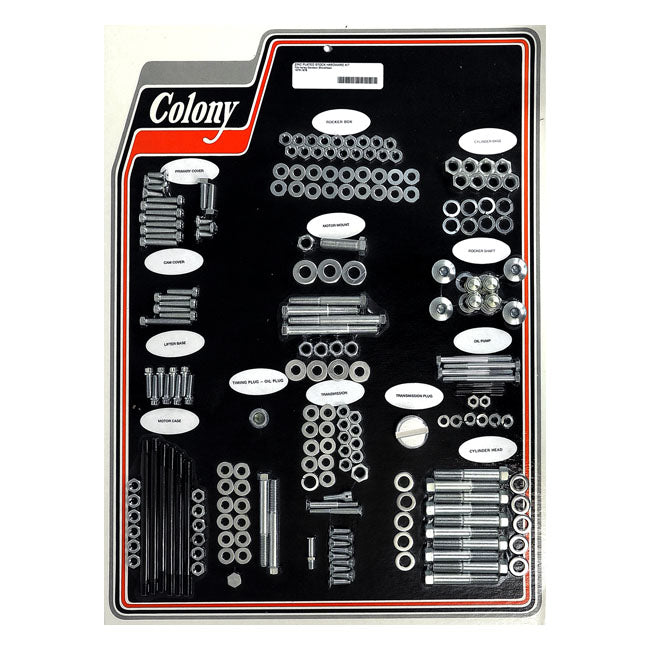 Colony motor screw set — 76-78 SHOVEL (NU)