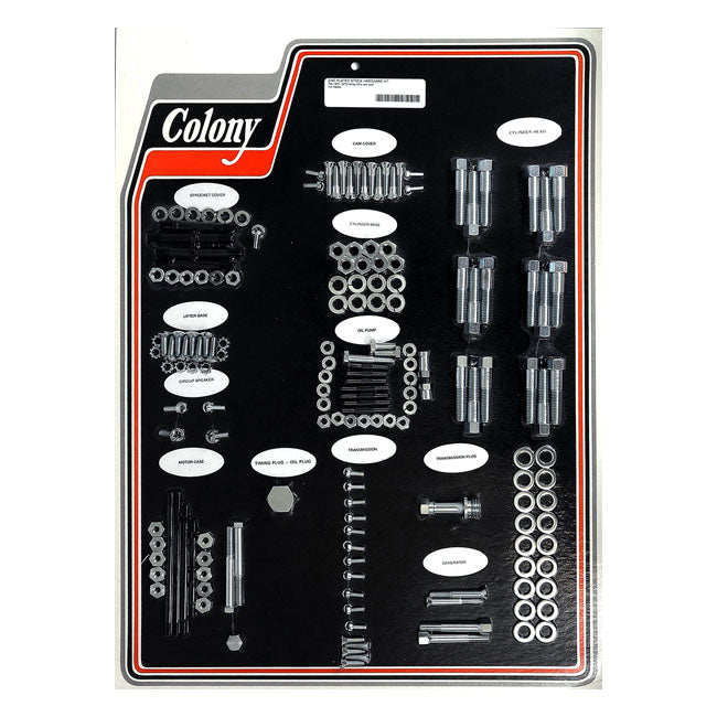Colony motor screw set — 37-73 45" SV WITH CAST IRON HEADS (NU)