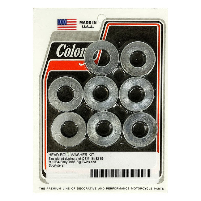 Colony, head bolt washer set. Zinc