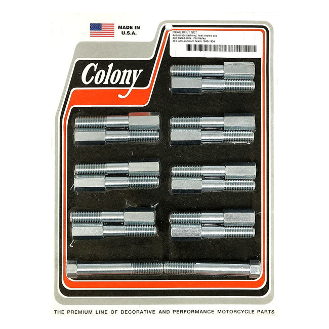 Colony head bolt kit — 39-73 45" SV WITH ALU HEADS (NU)