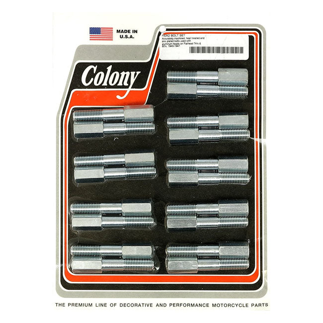 Colony head bolt kit — 37-48 74/80" SV Big Twin (NU)