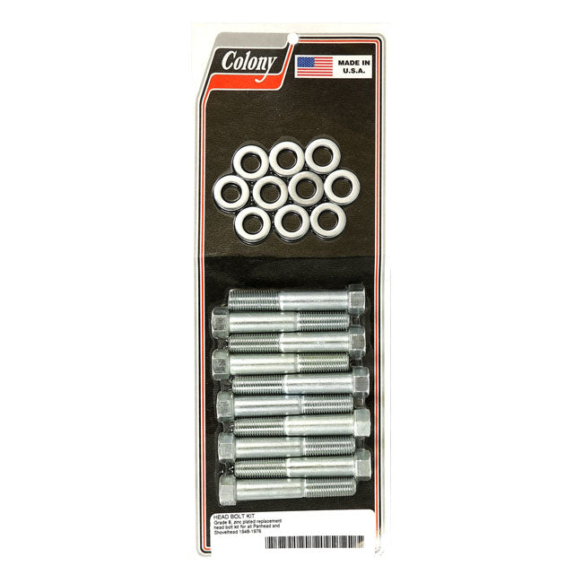 Colony head bolt kit — 48-84 PAN; SHOVEL (NU)