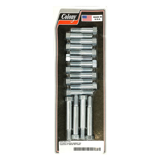 Colony head bolt kit — 54-56 KH models (NU)