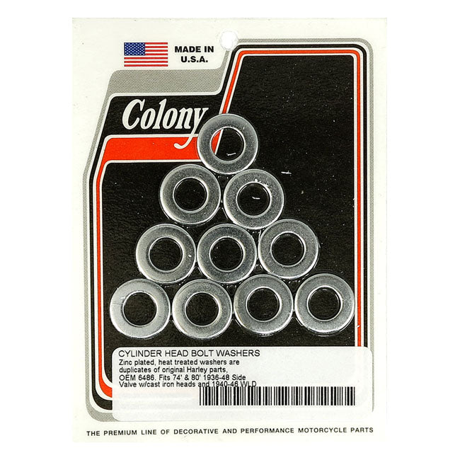 Colony head bolt washer set — 29-73 45" SV (NU)