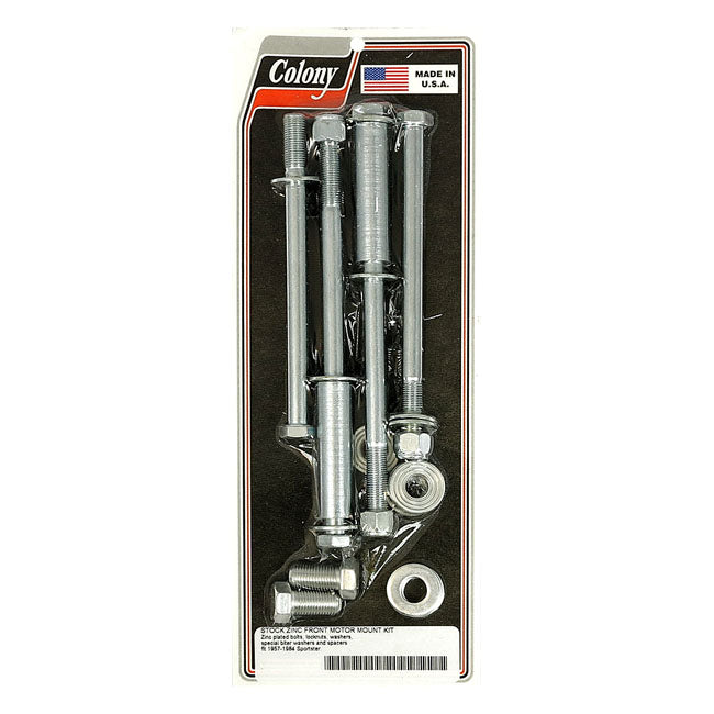 Colony upper & lower motor mount kit — 57-85 XL Sportster (NU)