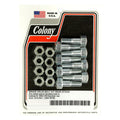 Colony, rear brake drum mount kit. Zinc