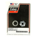 Colony, seat post rod lock nut kit. Zinc — 25-E81 H-D models with OEM style T-bar mounted solo seat (NU)