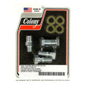 Colony, Knuckle banjo style rocker cover oil feed fittings — 36-41 Knucklehead (NU)