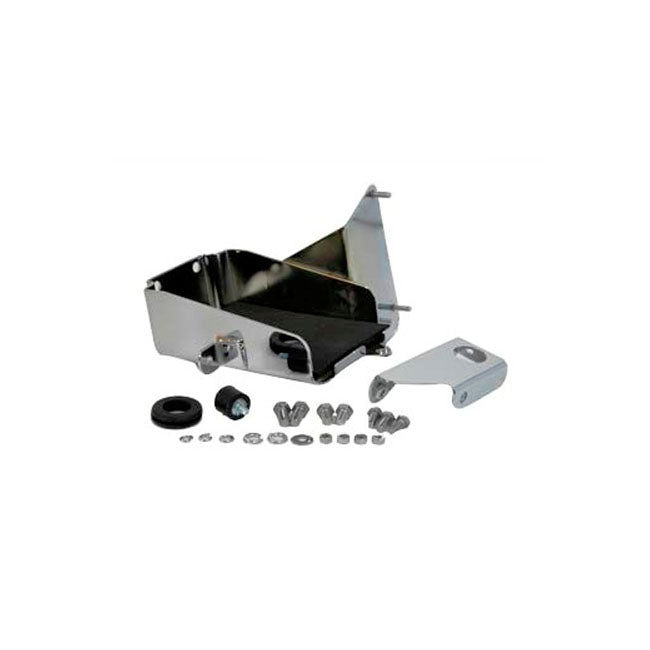 Battery carrier tray. Chrome — 67-77 XLH (NU)