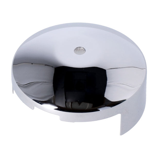 Starter motor end cover. Chrome — 91-06 Big Twin (Excl. 2006 Dyna) (NU)