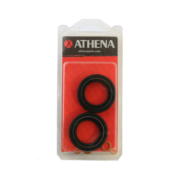 Athena, fork oil seal kit 35mm fork tubes — 84-87 FX; FXR; XL Sportster (Excl. 1987 FXRS; FXLR) (NU)