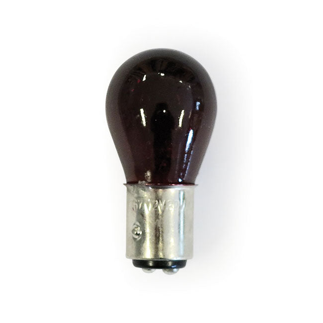 Super stop/taillight 12v light bulb. repl. 1157. Red lens