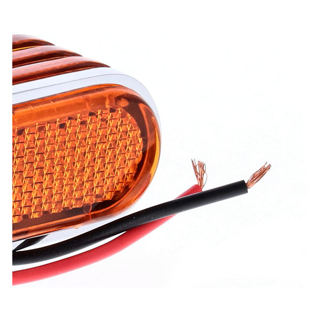 Lango side lighters, turn signals. Chrome — 930696