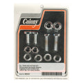 Colony, oil tank mount kit. Chrome — 36-57 Big Twin (NU)